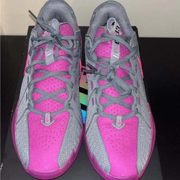 Nike GT Cut 3 Smoke Grey Hot Fuchsia - Picture 2 of 4